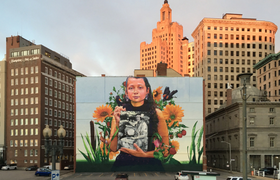 Watch: The Story Behind Gaia's "Still Here" Mural in Providence