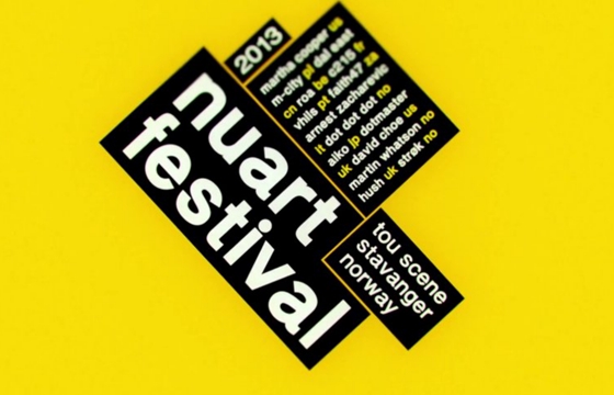 Nuart 2013 Line-Up Announced (Set-Up + Video)