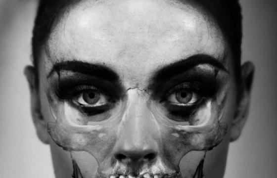 Skull Portraits: "Intuition" by Carsten Witte (NSFW)