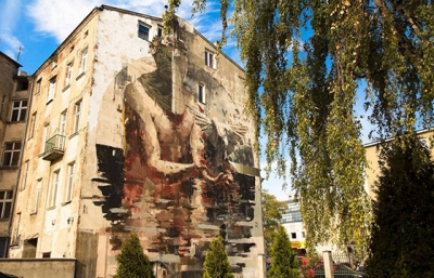 Lodz Murals in Poland image
