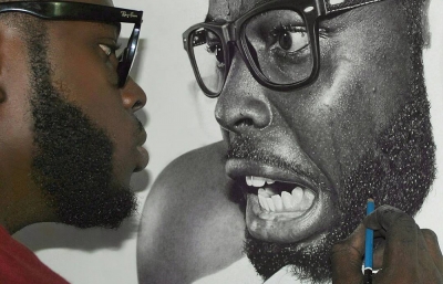 Hyperreal Pencil Drawings by Nigerian artist Arinze Stanley