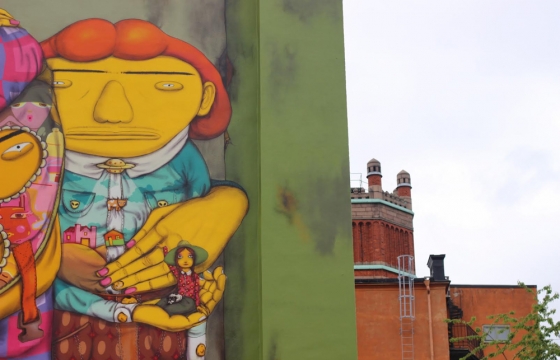 Muralism Mastery from Os Gemeos in Stockholm