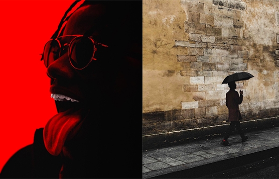 Using photography to reflect music