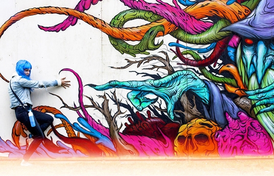 Juxtapoz Presents: Skinner @ Outside Lands, 2013