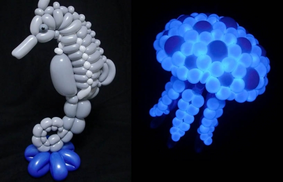 Masayoshi Matsumoto is a Master Balloon Sculptor