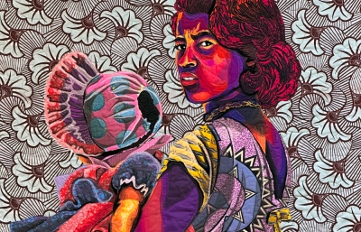 For Bisa Butler, "The World Is Yours," Every Stitch at a Time image