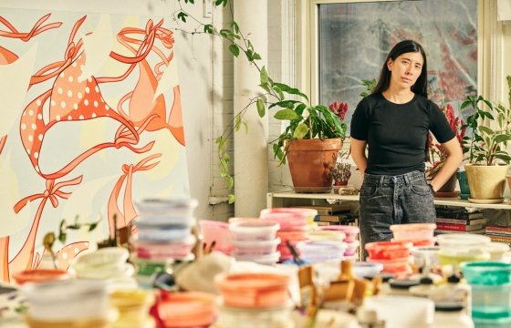 Juxtapoz Magazine - Ivy Haldeman: Notions of Slippage