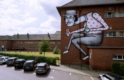 The Newly Minted Mural Festival, Kaleidoscope, Comes to Dendermonde, Belgium image