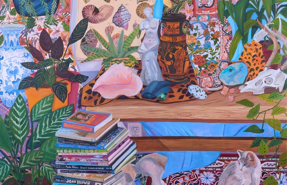 Objects of Affection: Anna Valdez's New Lush Scenes @ Hashimoto Contemporary, SF