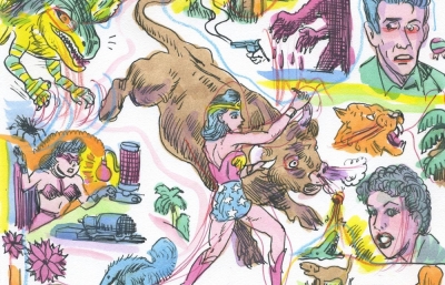 Gary Panter: New Watercolors In Online Exclusive @ Fredericks and Freiser