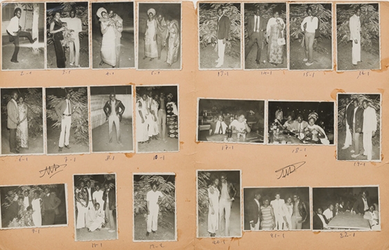 "Malick Sidibé: Chemises" @ M+B Gallery