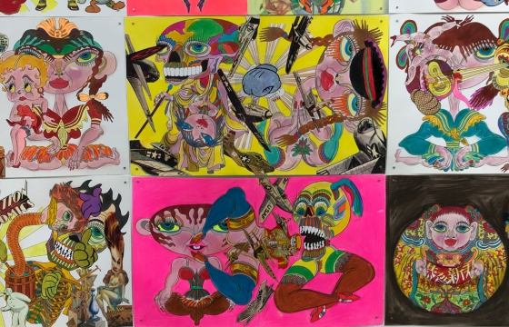 The "Perfect Cherry Blossom": Keiichi Tanaami and Oliver Payne @ Nanzuka, Tokyo