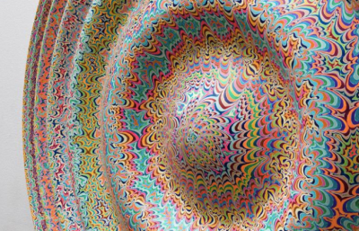 FIBONACCI, WAVEFORMS AND CAPSID SYMMETRIES: Installation Views of new Kelsey Brookes Works image