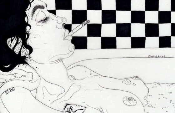 "Juxtapoz Black & White" Book Profile: Kaethe Butcher's Good and Evil