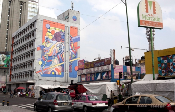 New Smithe Mural in Mexico City