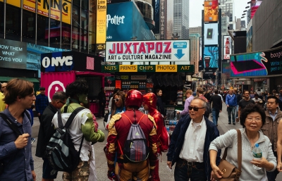THE ART KNIGHT Visited the JUXTAPOZ x Victory Journal "T.SQ NEWSSTAND" image