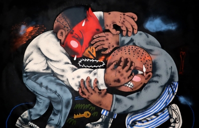 Two Birds, One Stone: Sentrock's Large-scale Statements and Intimate Sketches image