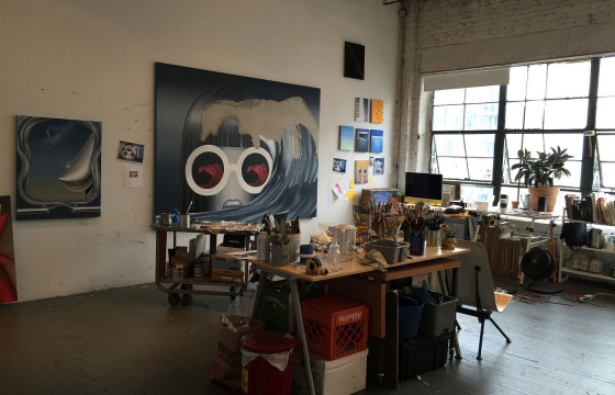 Emily Mae Smith's "Tesla Girls" @ Rodolphe Janssen, Brussels