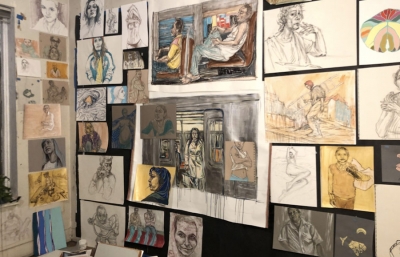 The Slow Reprise: Swoon To Debut New Series of Drawings @ Galerie LJ, Paris image