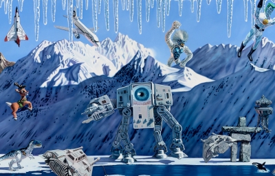 Happy Star Wars Day: Robert Burden Explains His 2,100 Hours Painting the "The Battle For the Arctic" image
