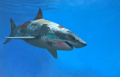 Preview: Josh Keyes Marks His First Solo Show in LA in A Decade with "Implosion" image