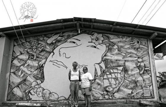 New Liqen Mural in Equador