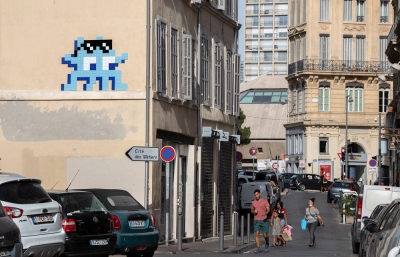Invader Was In Marseille
