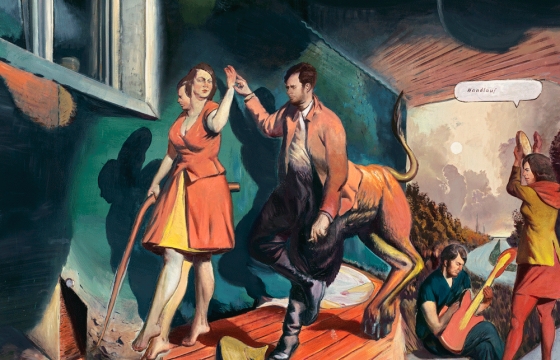 A Handrail to Navigate this World: Neo Rauch @ Galerie EIGEN + ART, Leipzig