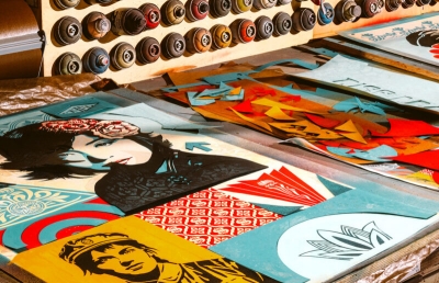 MODULAR FREQUENCY: Shepard Fairey @ Subliminal Projects, Los Angeles image