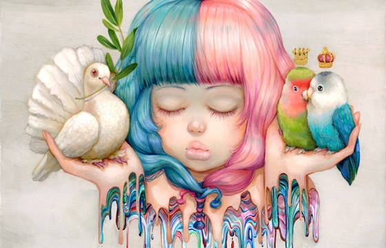 Camilla d'Errico and Travis Louie Talk to Animals @ Haven Gallery