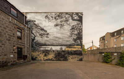 Painting with Air: Escif Redefines Environmental Art