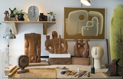 In the Studio with Portland-Based Sculptor David Wien