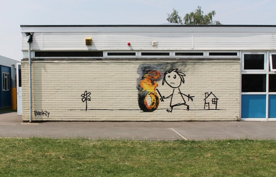 New Banksy in Bristol