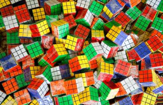 Invader is the Rubikcubist