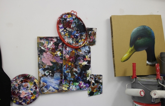 In The Studio with Dutch Painter Collin van der Sluijs