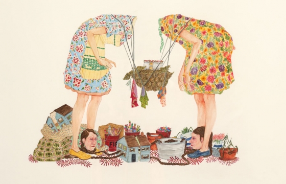 Juxtapoz Magazine - Amy Cutler Makes a 