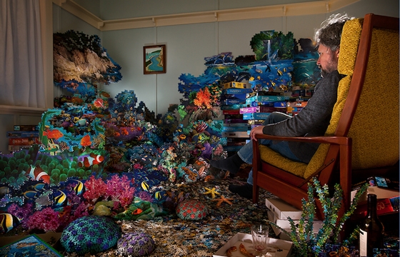 Magdalena Bors Builds and Photographs Surreal Landscapes in Her Home