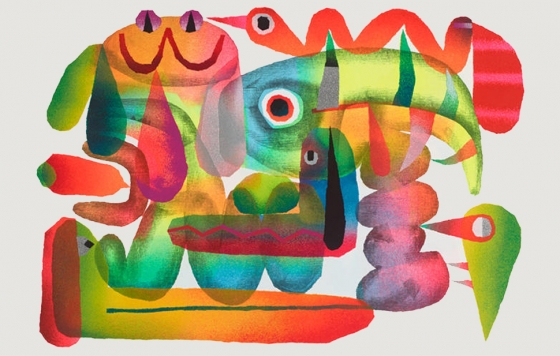 Tim Biskup "Space Madness" @ Kong Art Space