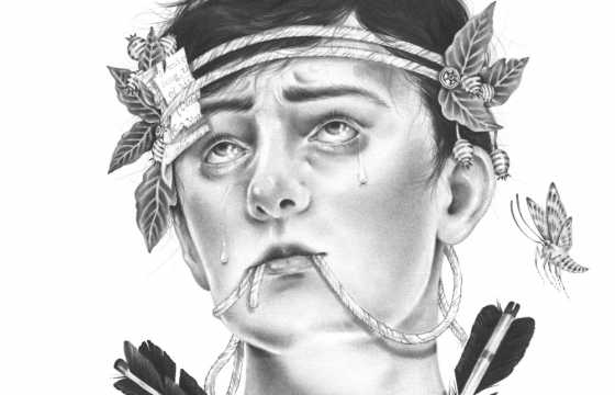 "Juxtapoz Black & White Book" Profile: Peeling Away Distractions with Nicomi Nix Turner