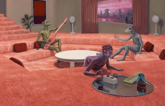 Juxtapoz Magazine – Jeremy Olson “This Time of Monsters” @ Unit London