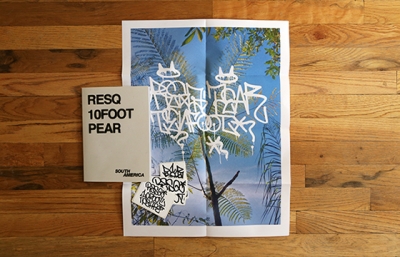 A LOOK INSIDE "South America - Resq, 10Foot, Pear" ZINE