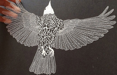 It’s all in the cut out: Intricate paper works by Maude White