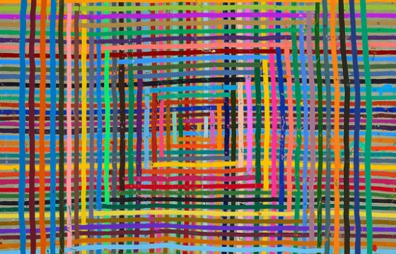 Alicia McCarthy's Dense and Weaving Marks @ Berggruen Gallery, San Francisco