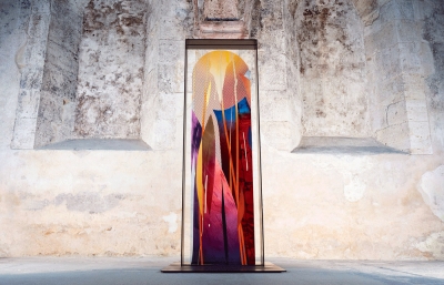 James Earley & Derix Glasstudios Collaboration Fusing Graffiti and Stained Glass