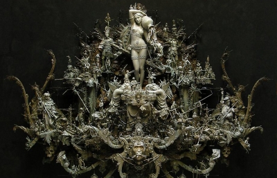 Kris Kuksi "Antiquity in the Faux" @ Mark Moore Gallery, LA image