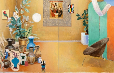 Matthias Weischer Paints in "Sequence" image