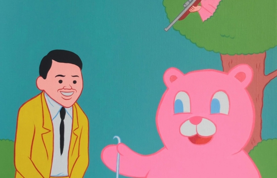 Joan Cornellà Shows New Painfully Funny Paintings at London's PUBLIC gallery