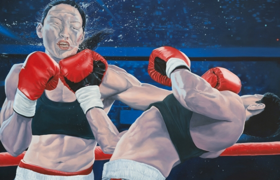 Juxtapoz Magazine - Amanda Ba Paints "For Sport"