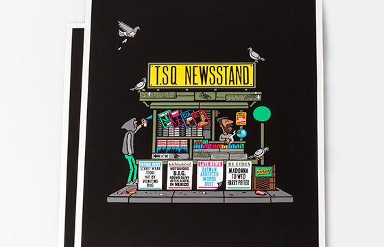 Win a Grotesk x Jakprints "Tsq Newsstand" Print