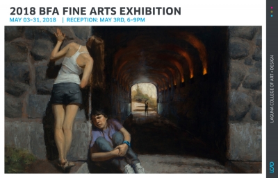 LCAD Hosts Their 2018 BFA Fine Arts Exhibition (sponsored)